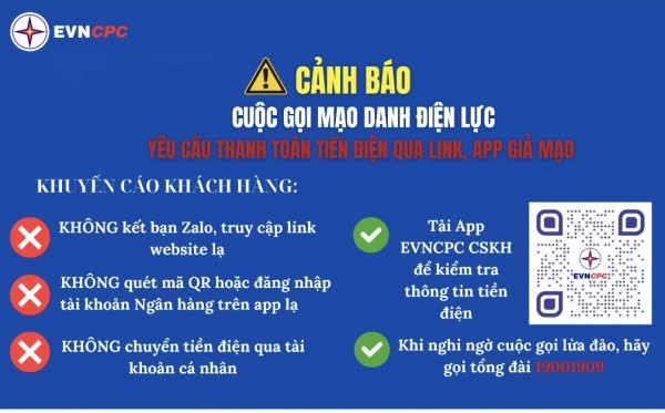 Cảnh báo giả danh nhân viên điện lực lừa đảo người dân Cảnh báo giả danh nhân viên điện lực lừa đảo người dân
