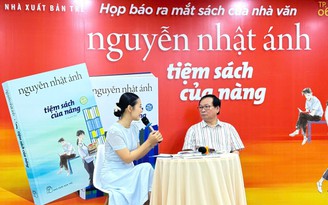 Nhà văn Nguyễn Nhật Ánh tiết lộ cách viết ‘3 trong 1’ ở ‘Tiệm sách của nàng’