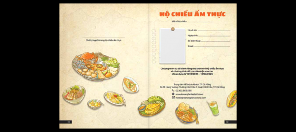 Tặng hơn 10.000 ‘Hộ chiếu ẩm thực’ cho du khách ghé Đà Nẵng trong chiến dịch Food Tour Tặng hơn 10.000 ‘Hộ chiếu ẩm thực’ cho du khách ghé Đà Nẵng trong chiến dịch Food Tour
