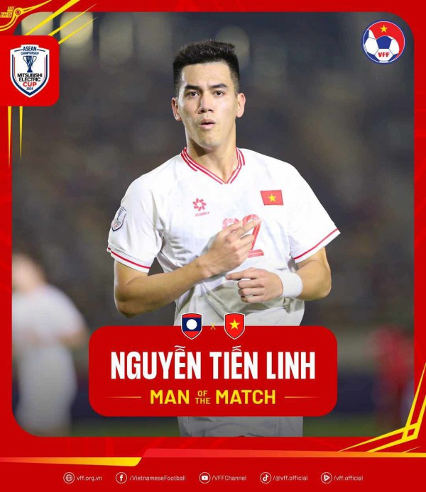 Tiến Linh được AFF vinh danh, mong chờ đấu Indonesia Tiến Linh được AFF vinh danh, mong chờ đấu Indonesia