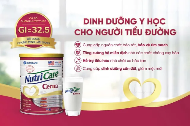 Nutricare Cerna – Dinh dưỡng Y học chuyên biệt giúp ổn định đường huyết, ngăn biến chứng tiểu đường - Ảnh 4. Nutricare Cerna – Dinh dưỡng Y học chuyên biệt giúp ổn định đường huyết, ngăn biến chứng tiểu đường - Ảnh 4.
