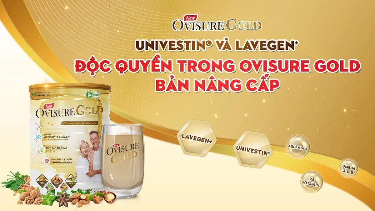 Ovisure Gold bản nâng cấp: Giải pháp cho sức khỏe toàn diện - Ảnh 3.