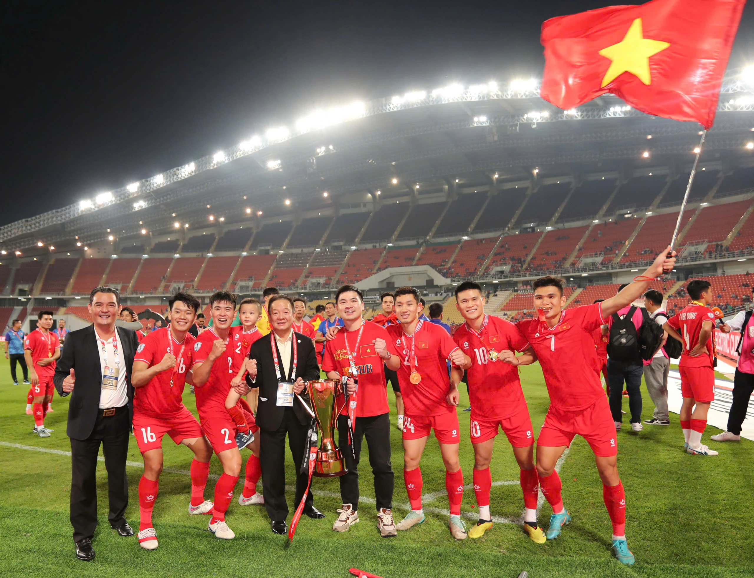 Hậu AFF Cup 2024: Đội tuyển Việt Nam được thưởng 42 tỉ đồng, chia thế nào?