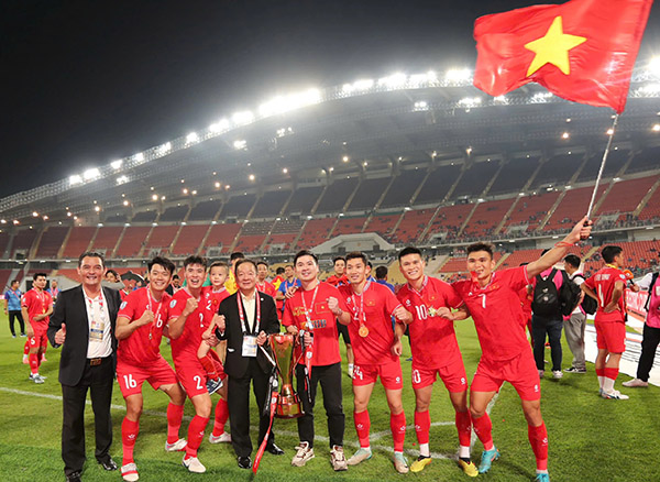 Hậu AFF Cup 2024: Đội tuyển Việt Nam được thưởng 42 tỉ đồng, chia thế nào?