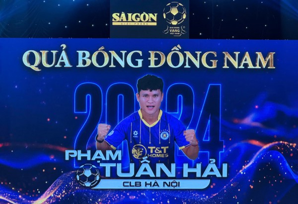 Tiến Linh chinh phục thành công Quả bóng vàng Việt Nam 2024, Hoàng Đức giành Quả bóng bạc