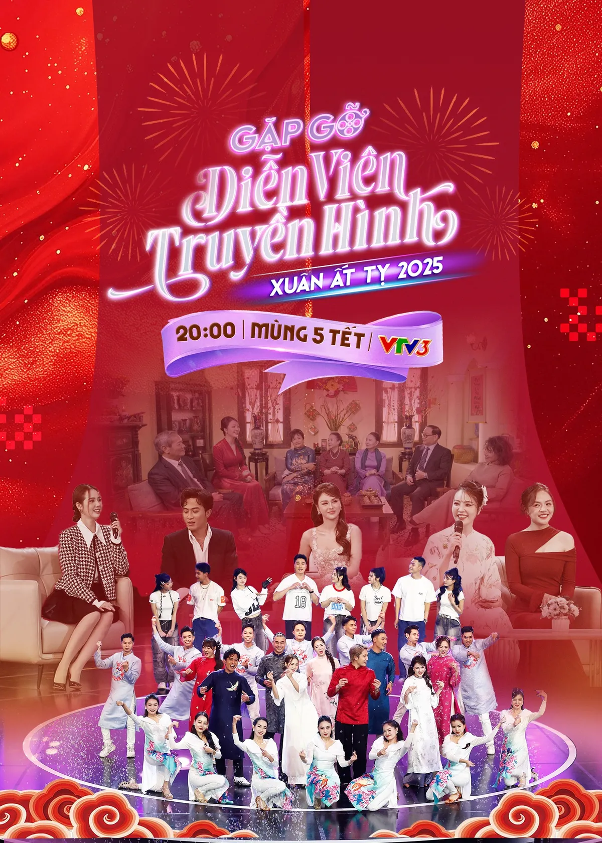 Gặp gỡ diễn viên truyền hình 2025 - Điểm nhấn Mùng 5 Tết trên VTV3 - Ảnh 2.