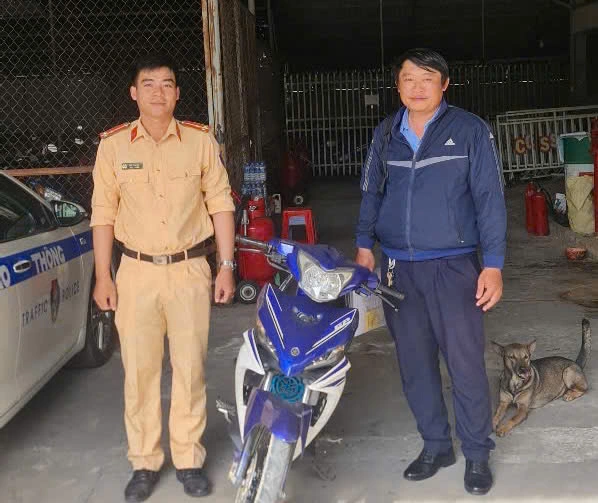 CSGT Tây Ninh giúp người dân tìm thấy xe máy bị mất trộm 12 năm trước