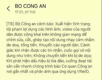 Cảnh báo thủ đoạn cắt ghép hình ảnh, tạo nội dung nhạy cảm để tống tiền