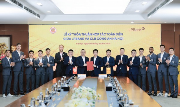 Ngân hàng Lộc Phát (LPBank) và CLB CAHN ký kết hợp tác toàn diện