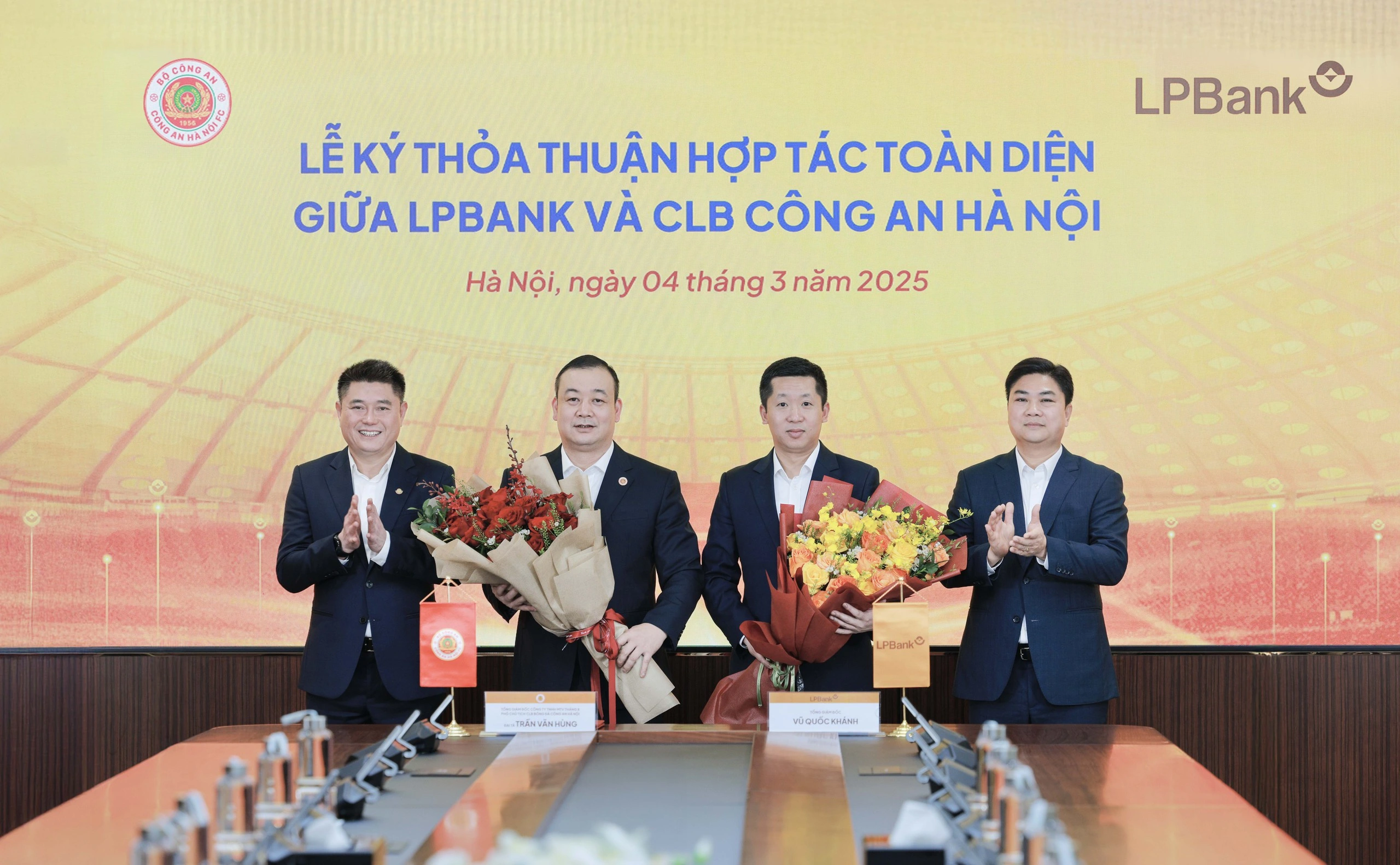 Ngân hàng Lộc Phát (LPBank) và CLB CAHN ký kết hợp tác toàn diện