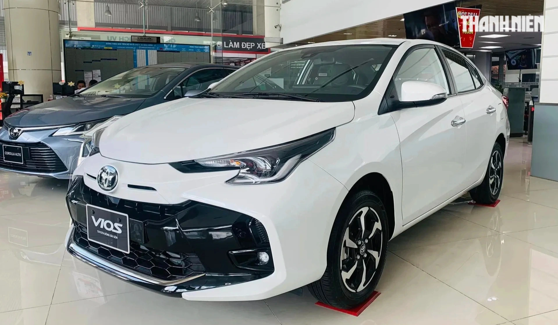 Sedan hạng B dưới 600 triệu: Toyota Vios bán chạy nhất, Honda City vượt Hyundai Accent