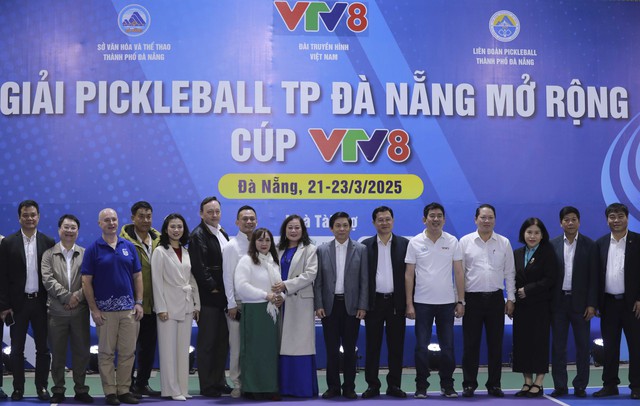 Hàng trăm vận động viên tham gia Giải Pickleball thành phố Đà Nẵng mở rộng Cúp VTV8  - Ảnh 4.