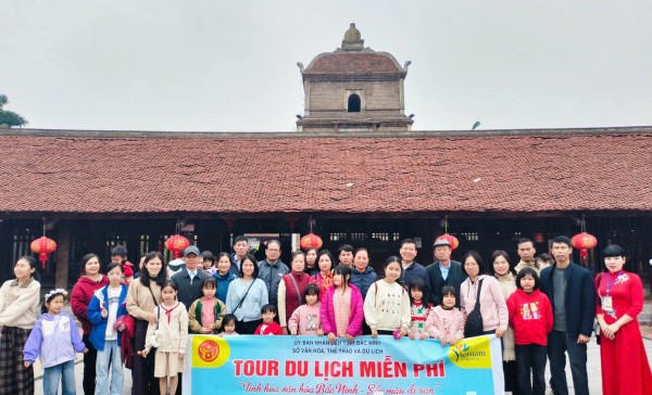 Bắc Ninh thêm tour du lịch miễn phí, chỉ nhận đăng ký online