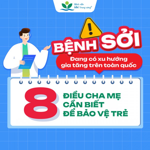 Bệnh sởi gia tăng: Những điều cha mẹ cần biết