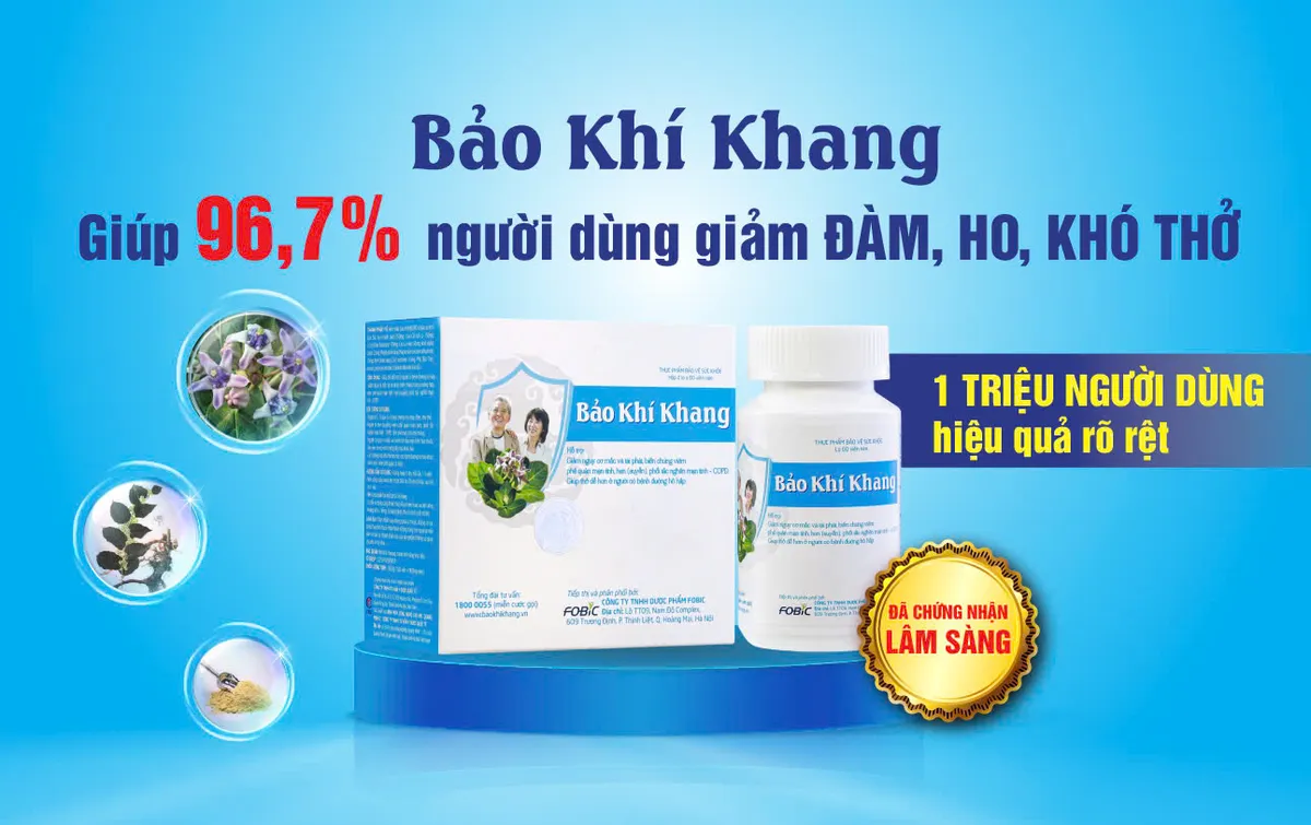 Bảo Khí Khang – TOP 5 thương hiệu quốc gia | giải pháp vàng cho bệnh hô hấp mạn tính  - Ảnh 7.