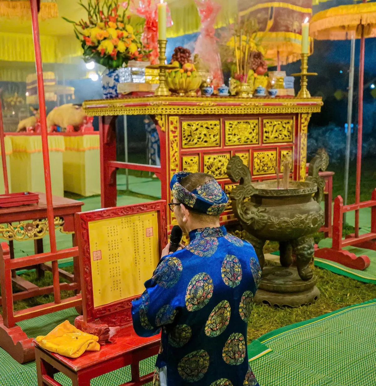 Lễ tế Xã Tắc cầu quốc thái dân an - Ảnh 1. Lễ tế Xã Tắc cầu quốc thái dân an - Ảnh 1.