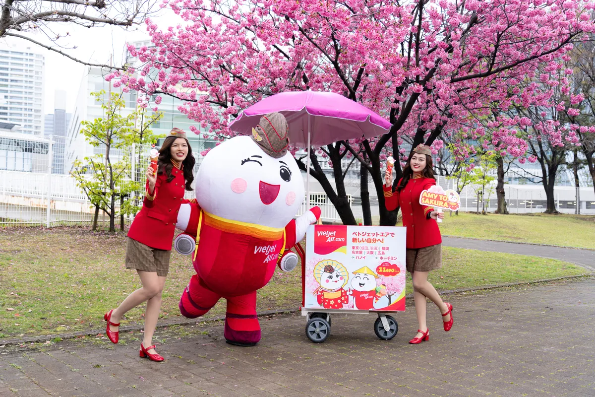 Bay cùng Vietjet và Amy đến xứ sở mặt trời mọc, tham gia lễ hội hoa anh đào rực rỡ - Ảnh 6.