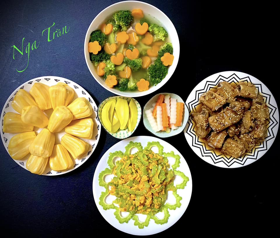 Thực đơn cơm tối cho nhà 4 người cực ngon, cả tháng không trùng món
