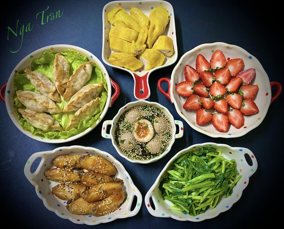 Thực đơn cơm tối cho nhà 4 người cực ngon, cả tháng không trùng món