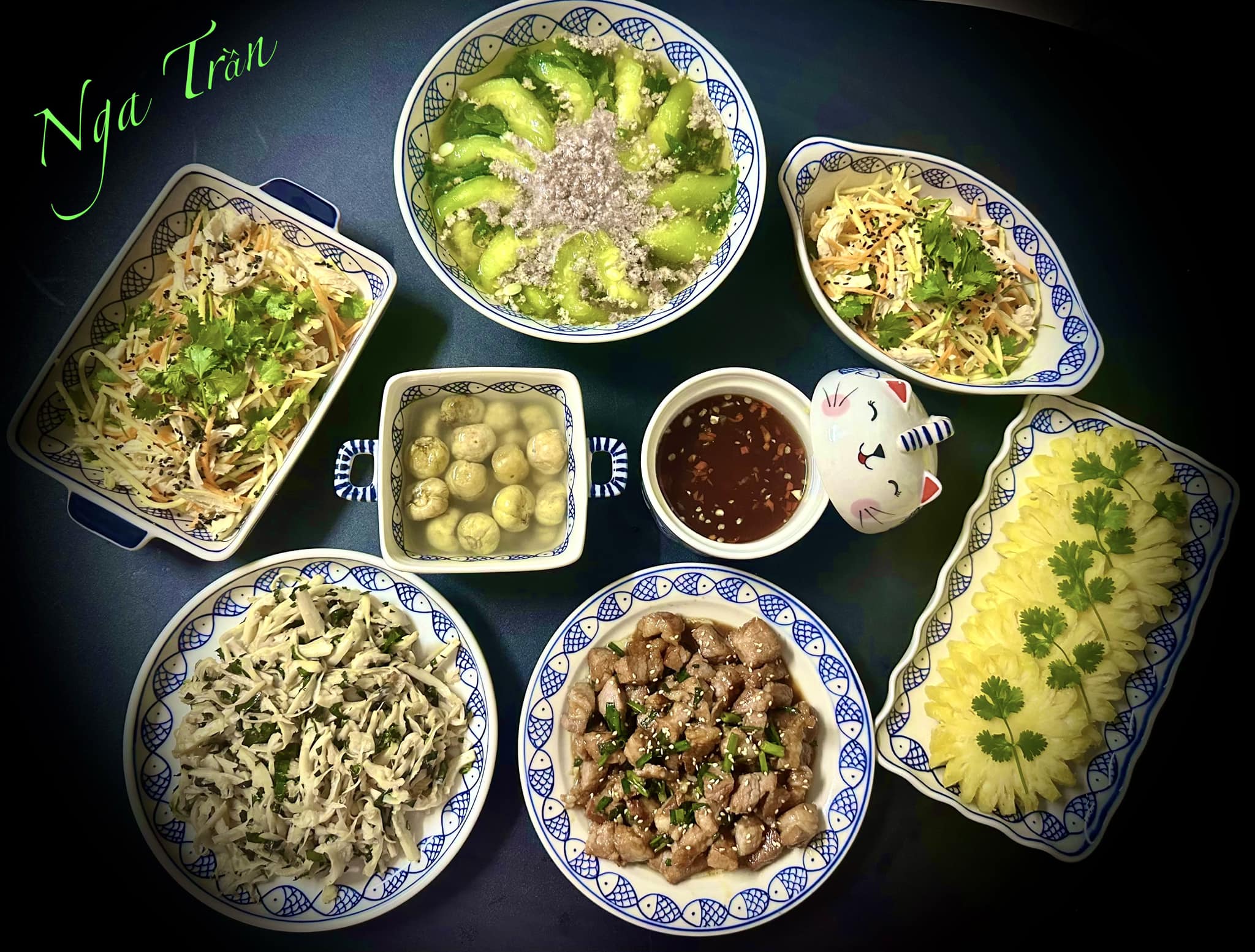 Thực đơn cơm tối cho nhà 4 người cực ngon, cả tháng không trùng món