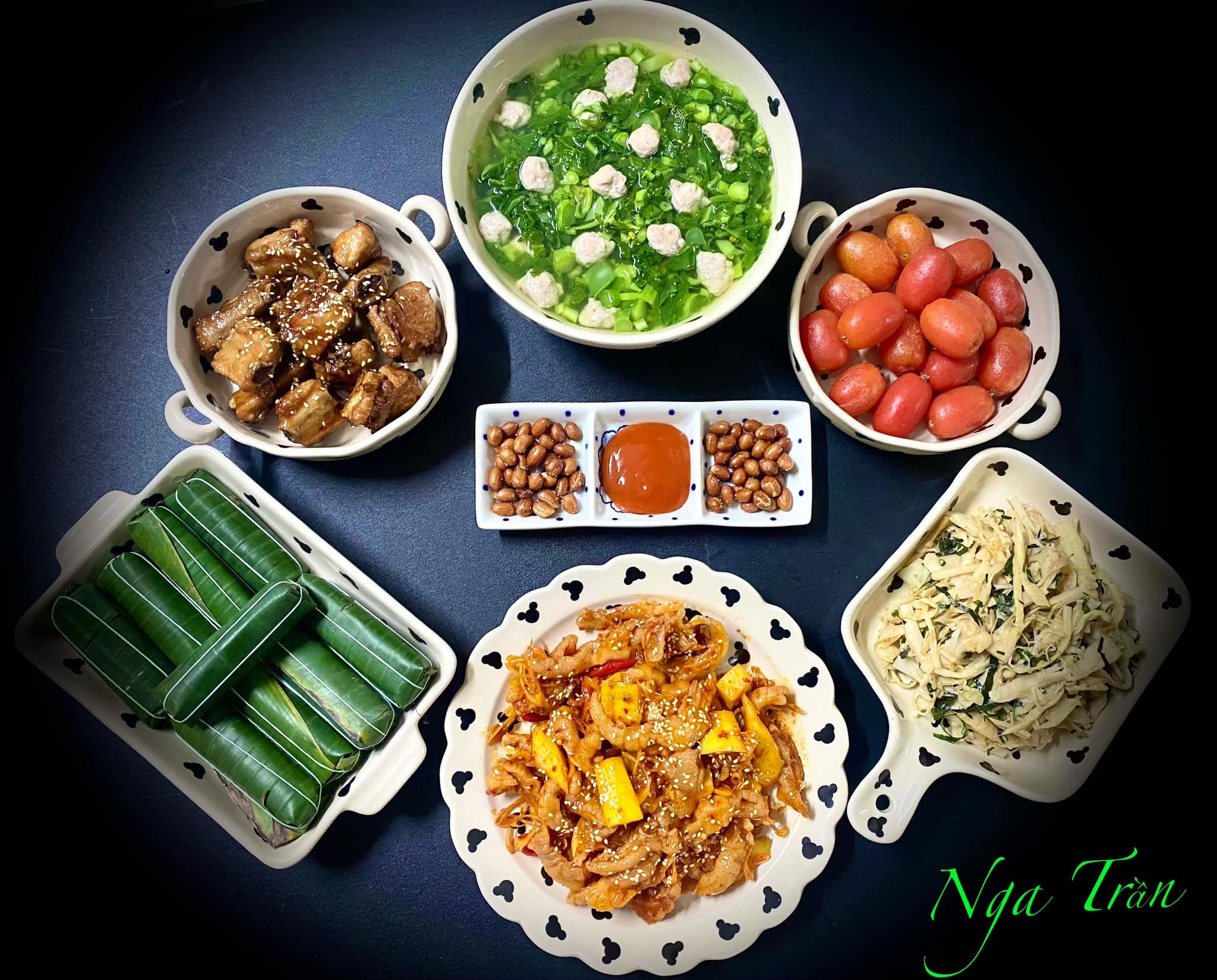 Thực đơn cơm tối cho nhà 4 người cực ngon, cả tháng không trùng món