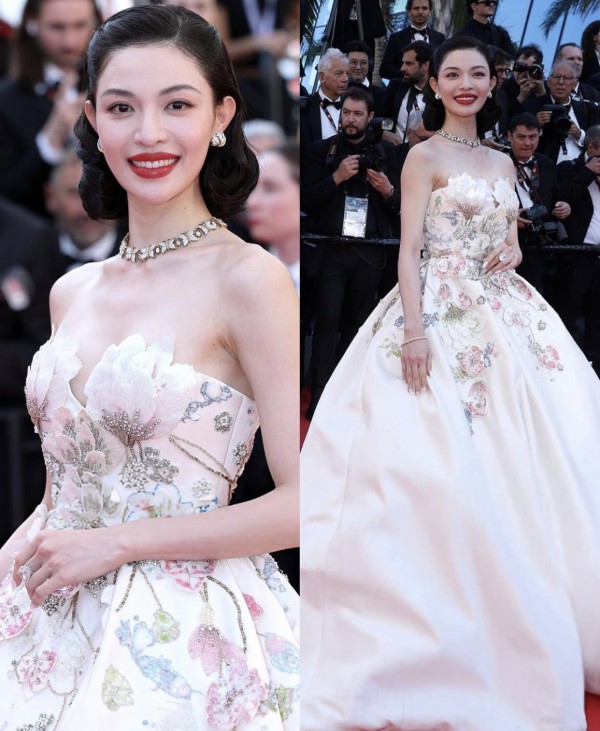 Thiết kế giúp Chung Sở Hi toả sáng tại thảm đỏ LHP Cannes ngày 3