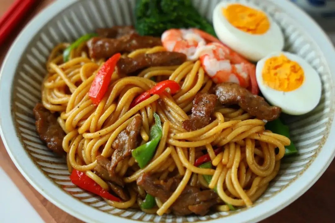 Mì bò sốt tiêu đen chuẩn nhà hàng, làm siêu nhanh tại nhà