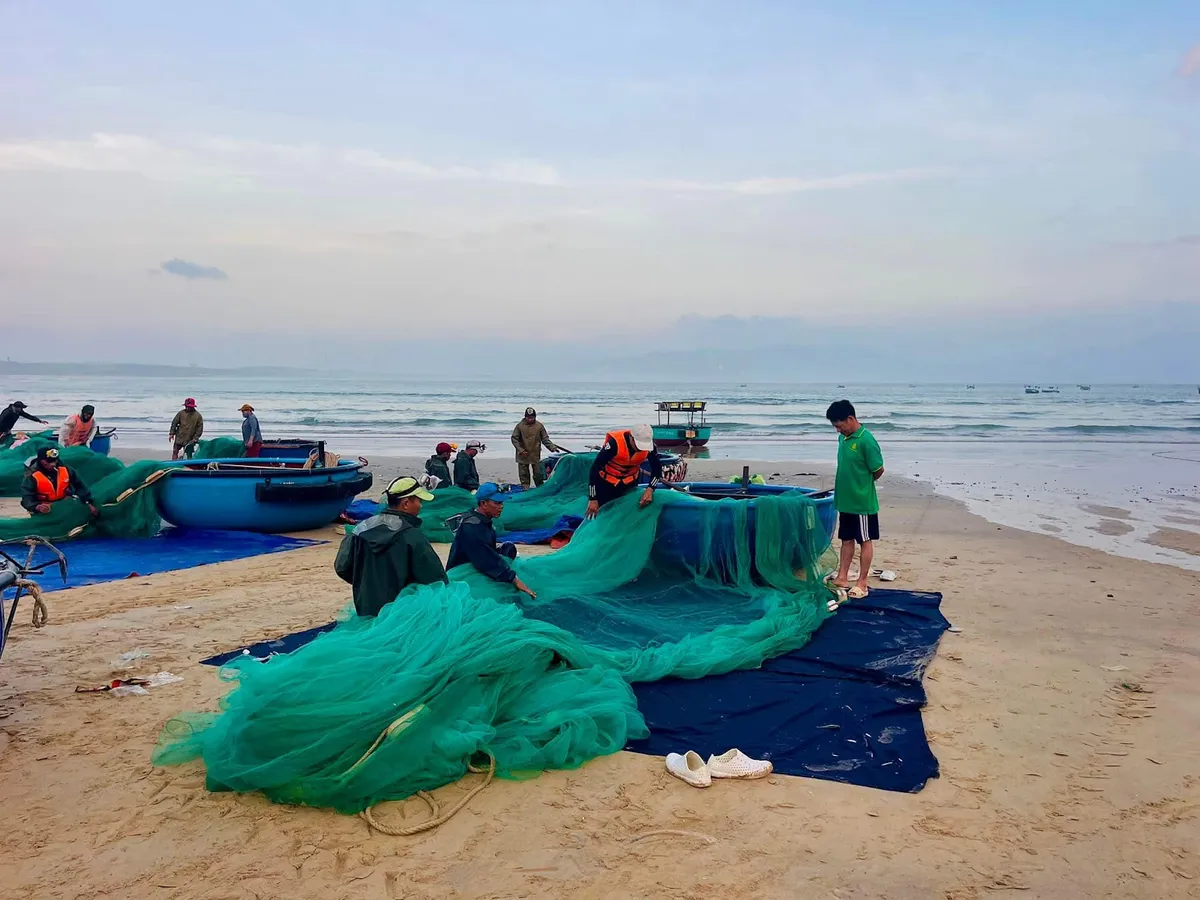 Đón bình minh thơ mộng trên làng chài Nhơn Lý - Ảnh 4. Đón bình minh thơ mộng trên làng chài Nhơn Lý - Ảnh 4.