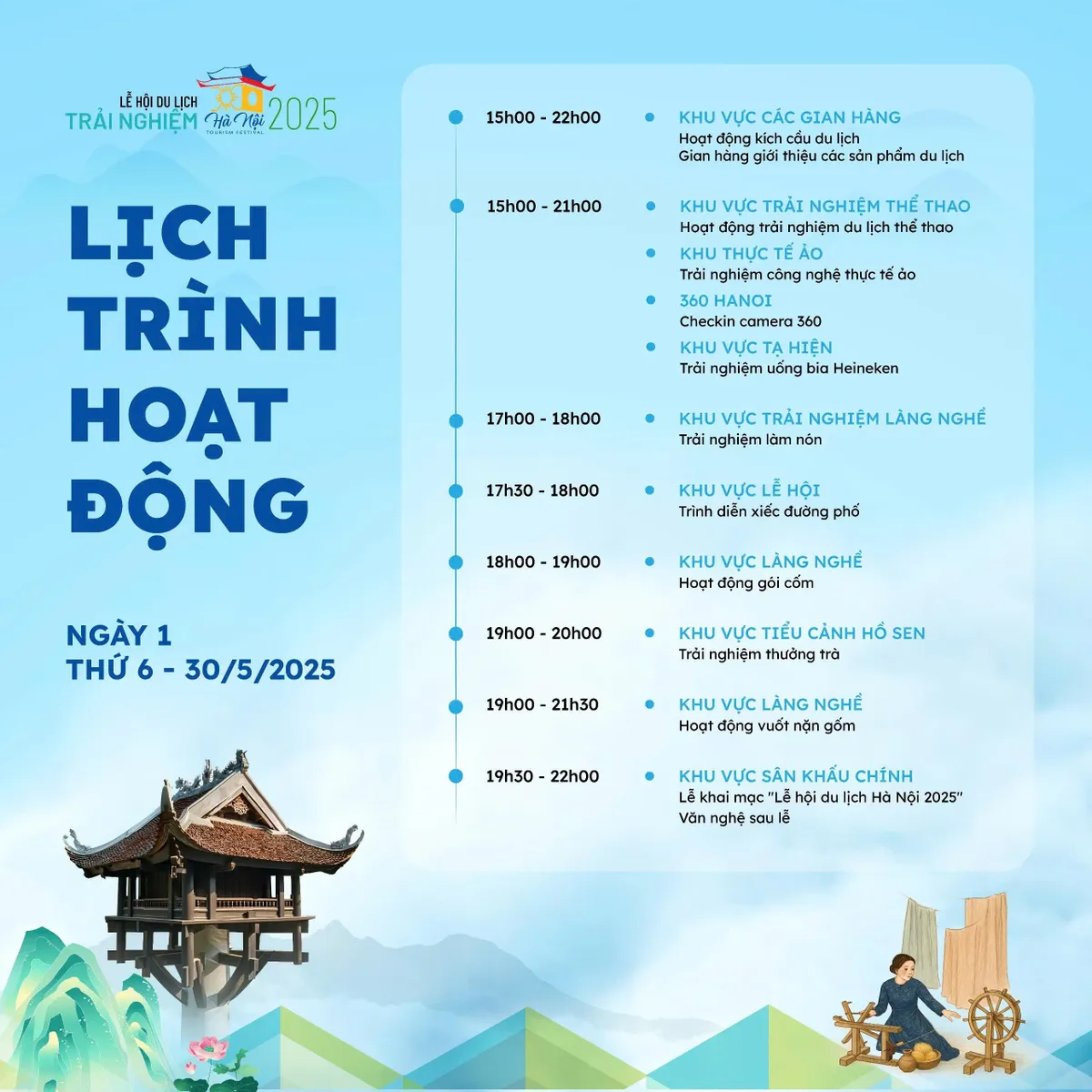 Chương trình Lễ hội Du lịch Hà Nội năm 2025 - Ảnh 2. Chương trình Lễ hội Du lịch Hà Nội năm 2025 - Ảnh 2.