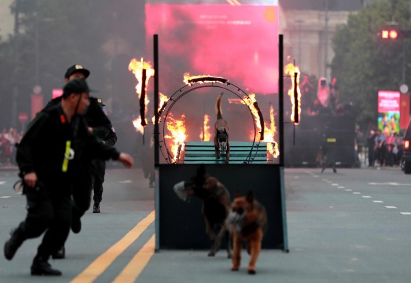 Bộ Công an tổng duyệt 'Vinh quang Công an nhân dân Việt Nam' Bộ Công an tổng duyệt 'Vinh quang Công an nhân dân Việt Nam'