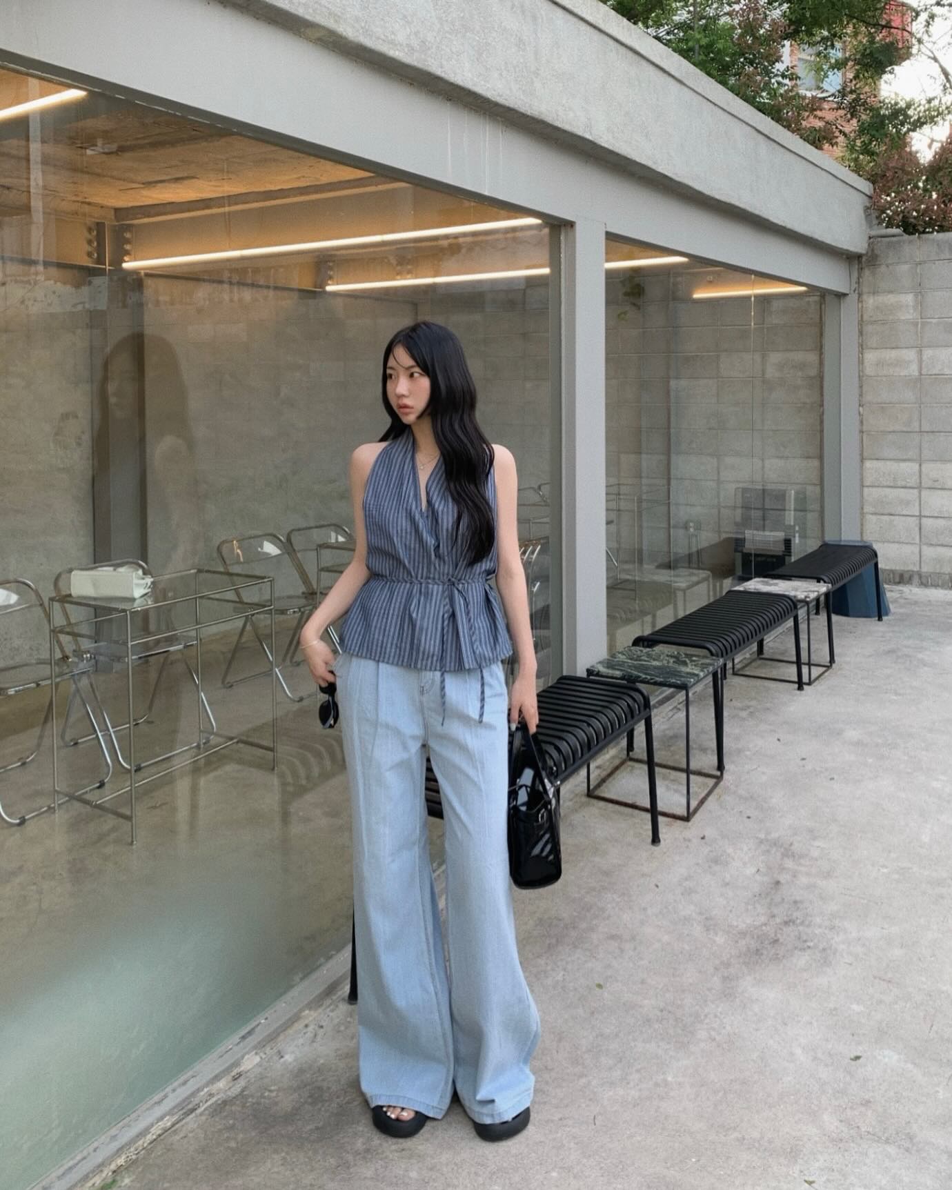 7 công thức diện trang phục denim mùa hè đẹp suốt tuần