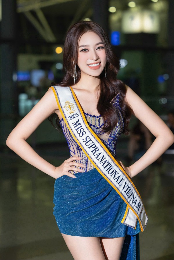 Võ Cao Kỳ Duyên khởi hành đến Ba Lan tham dự Miss Supranational 2025 Võ Cao Kỳ Duyên khởi hành đến Ba Lan tham dự Miss Supranational 2025