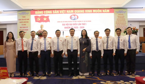 Sau sắp xếp, Sở Nông nghiệp và Môi trường TP.HCM tổ chức đại hội đầu tiên Sau sắp xếp, Sở Nông nghiệp và Môi trường TP.HCM tổ chức đại hội đầu tiên