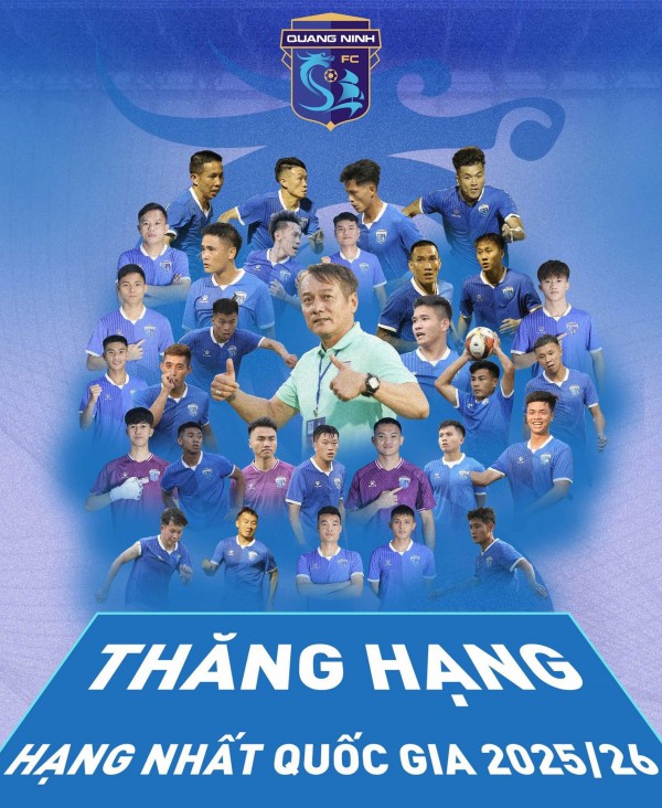 CLB Quảng Ninh và đội bóng của cố vấn Park Hang-seo sớm thăng hạng chuyên nghiệp: Bõ công chờ đợi! CLB Quảng Ninh và đội bóng của cố vấn Park Hang-seo sớm thăng hạng chuyên nghiệp: Bõ công chờ đợi!
