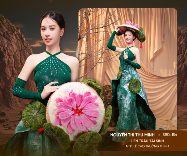 Thí sinh Hoa hậu Trái đất Việt Nam diện trang phục từ giấy báo, chai nhựa... Thí sinh Hoa hậu Trái đất Việt Nam diện trang phục từ giấy báo, chai nhựa...