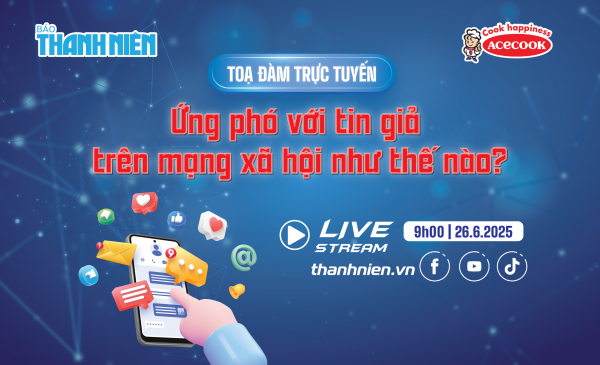 Báo Thanh Niên tổ chức tọa đàm 'Ứng phó với tin giả trên mạng xã hội như thế nào?' Báo Thanh Niên tổ chức tọa đàm 'Ứng phó với tin giả trên mạng xã hội như thế nào?'