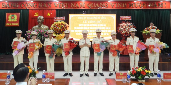 Giám đốc Công an Quảng Nam làm Giám đốc Công an TP.Đà Nẵng sau sáp nhập