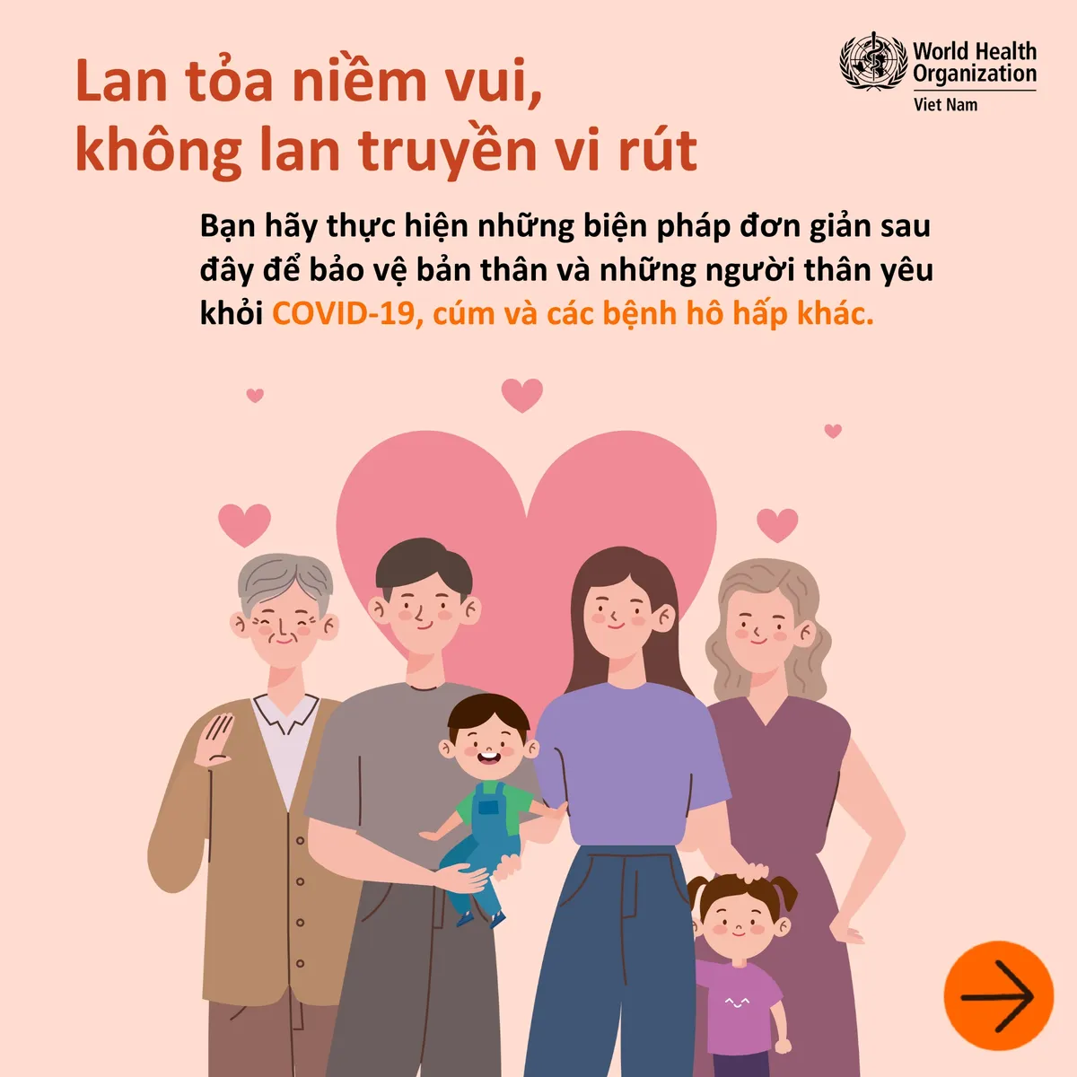 WHO: Duy trì những thói quen đơn giản nhưng hiệu quả để phòng ngừa COVID-19 - Ảnh 1. WHO: Duy trì những thói quen đơn giản nhưng hiệu quả để phòng ngừa COVID-19 - Ảnh 1.
