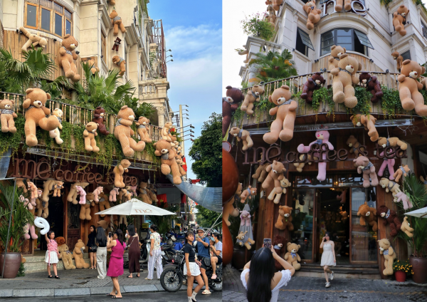 Chi nửa tỉ trang trí gấu bông, quán cà phê TP.HCM thành điểm check-in 'hot' hè 2025 Chi nửa tỉ trang trí gấu bông, quán cà phê TP.HCM thành điểm check-in 'hot' hè 2025
