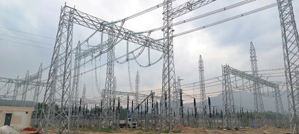 Dự án TBA 500kV Vĩnh Yên và đường dây đấu nối tăng tốc về đích