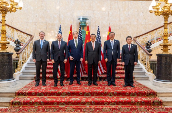 Mỹ-Trung Quốc đạt được khuôn khổ thương mại sau đàm phán ở London Mỹ-Trung Quốc đạt được khuôn khổ thương mại sau đàm phán ở London