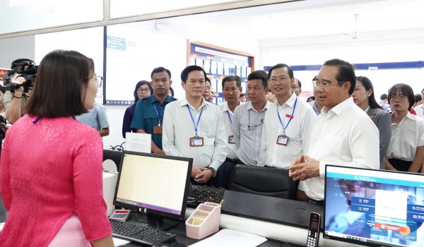 Chủ tịch Nguyễn Văn Được làm việc với phường đông dân nhất TP.HCM
