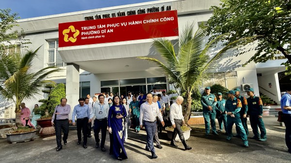 Ngày đầu làm việc ở Dĩ An, phường đông dân nhất TP.HCM