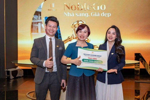 Sunshine Group livestream BĐS, giảm 1 tỉ đồng cho khách hàng, trích 500 triệu đồng/phiên thiện nguyện