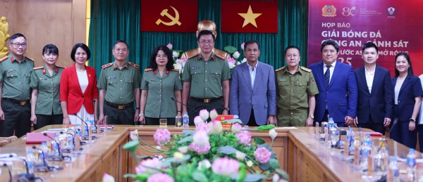 30.000 USD cho đội vô địch giải bóng đá Công an - Cảnh sát ASEAN mở rộng