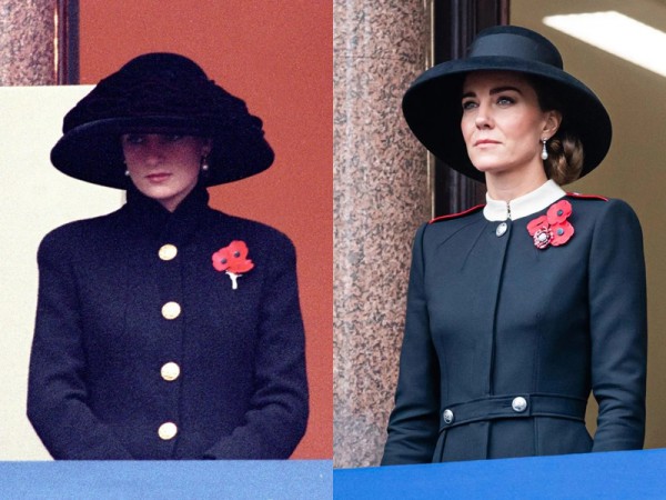 Vương phi Kate Middleton diện trang phục gợi nhớ đến Công nương Diana Vương phi Kate Middleton diện trang phục gợi nhớ đến Công nương Diana