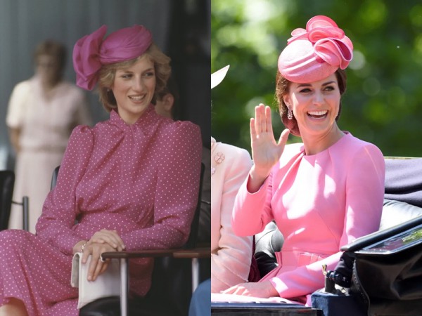 Vương phi Kate Middleton diện trang phục gợi nhớ đến Công nương Diana Vương phi Kate Middleton diện trang phục gợi nhớ đến Công nương Diana