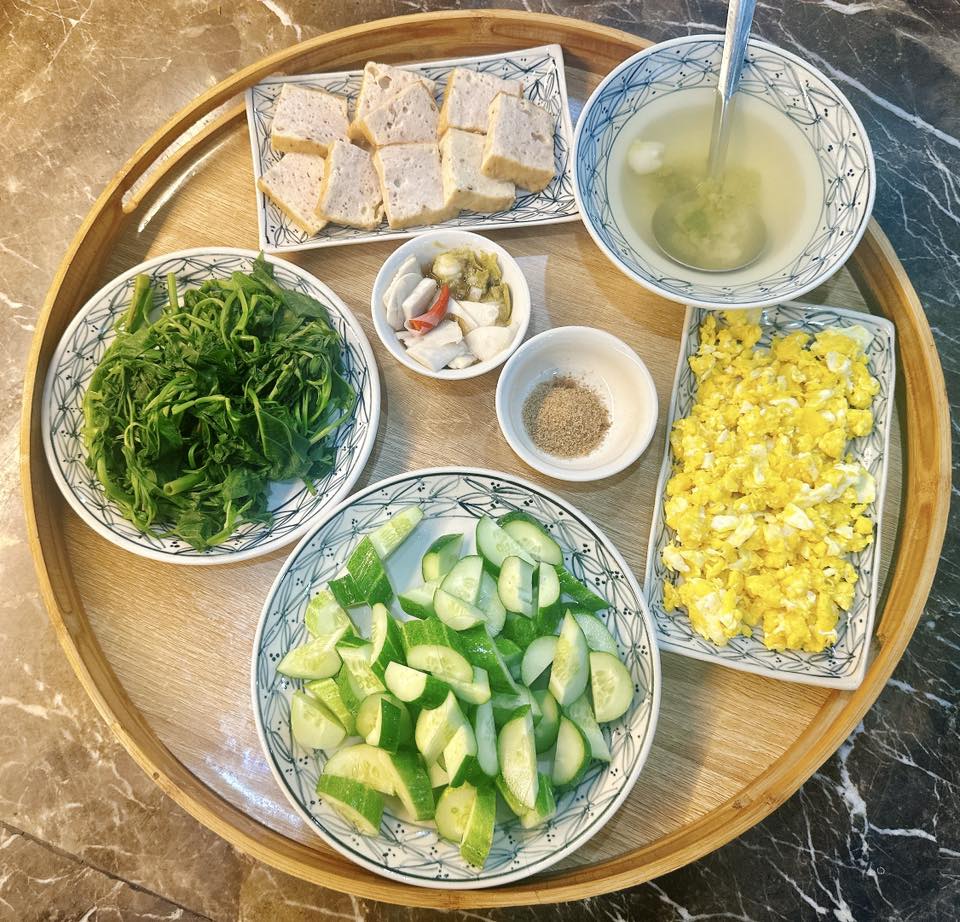 Thực đơn tuyệt ngon khiến chồng con "nghiện" cơm nhà