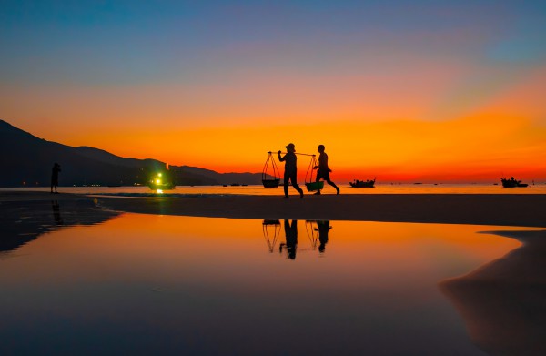 Đẹp ngỡ ngàng không gian nghệ thuật trên bãi biển Đà Nẵng Đẹp ngỡ ngàng không gian nghệ thuật trên bãi biển Đà Nẵng