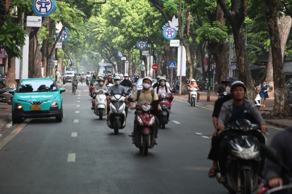Hiện trạng vùng lõi sẽ cấm xe máy xăng ở Hà Nội